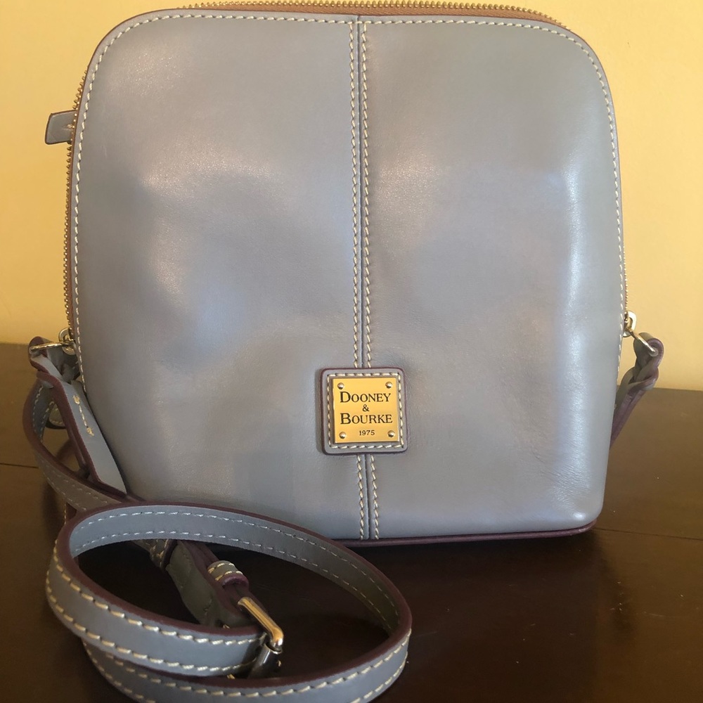 Dooney & Bourke Smooth Pebble Grain Dome Leather Crossbody